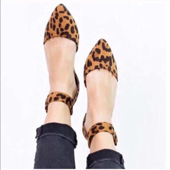 Leopard Print Flats - Picture 2 of 5